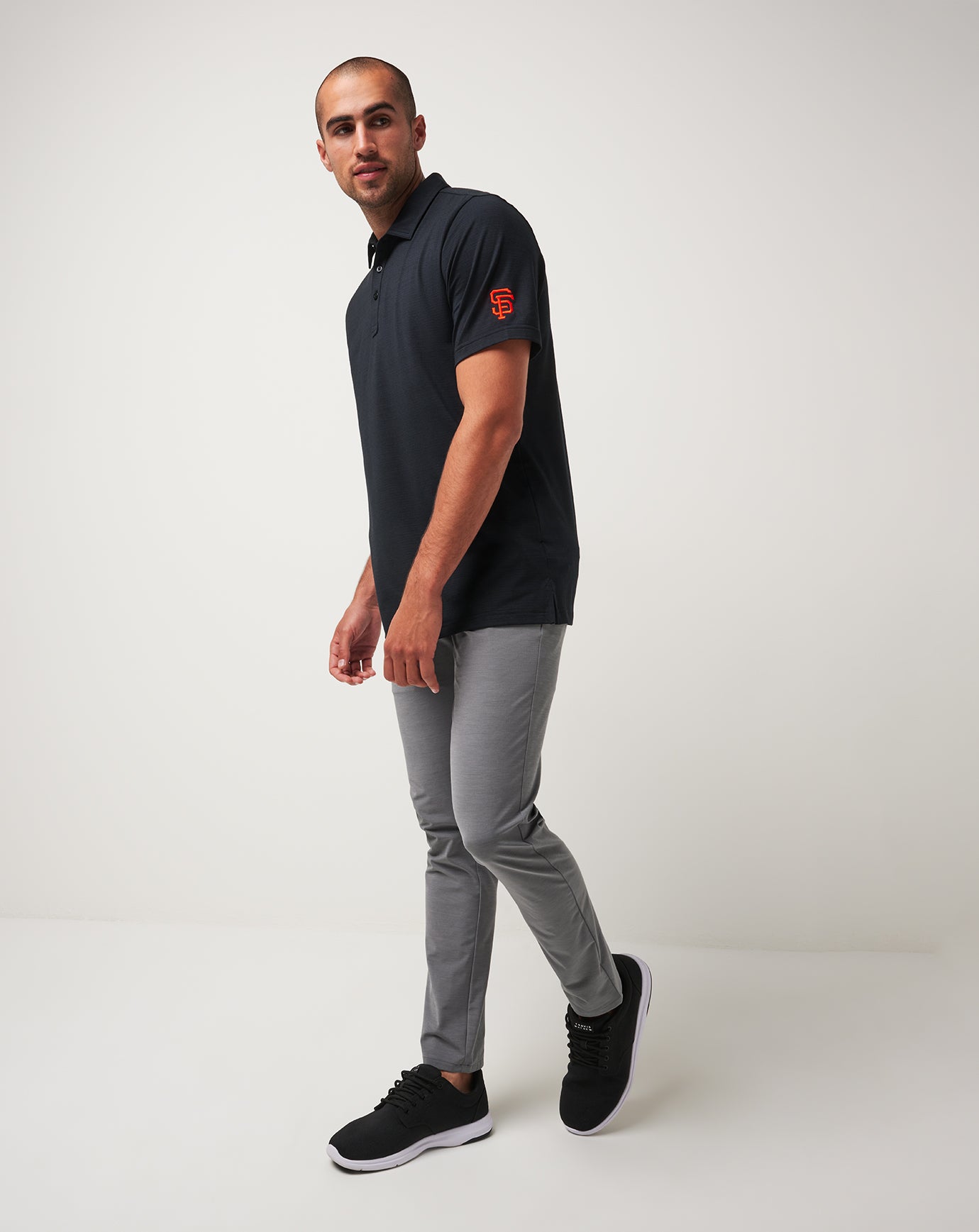 Travis Mathew San Francisco Giants The Heater Polo