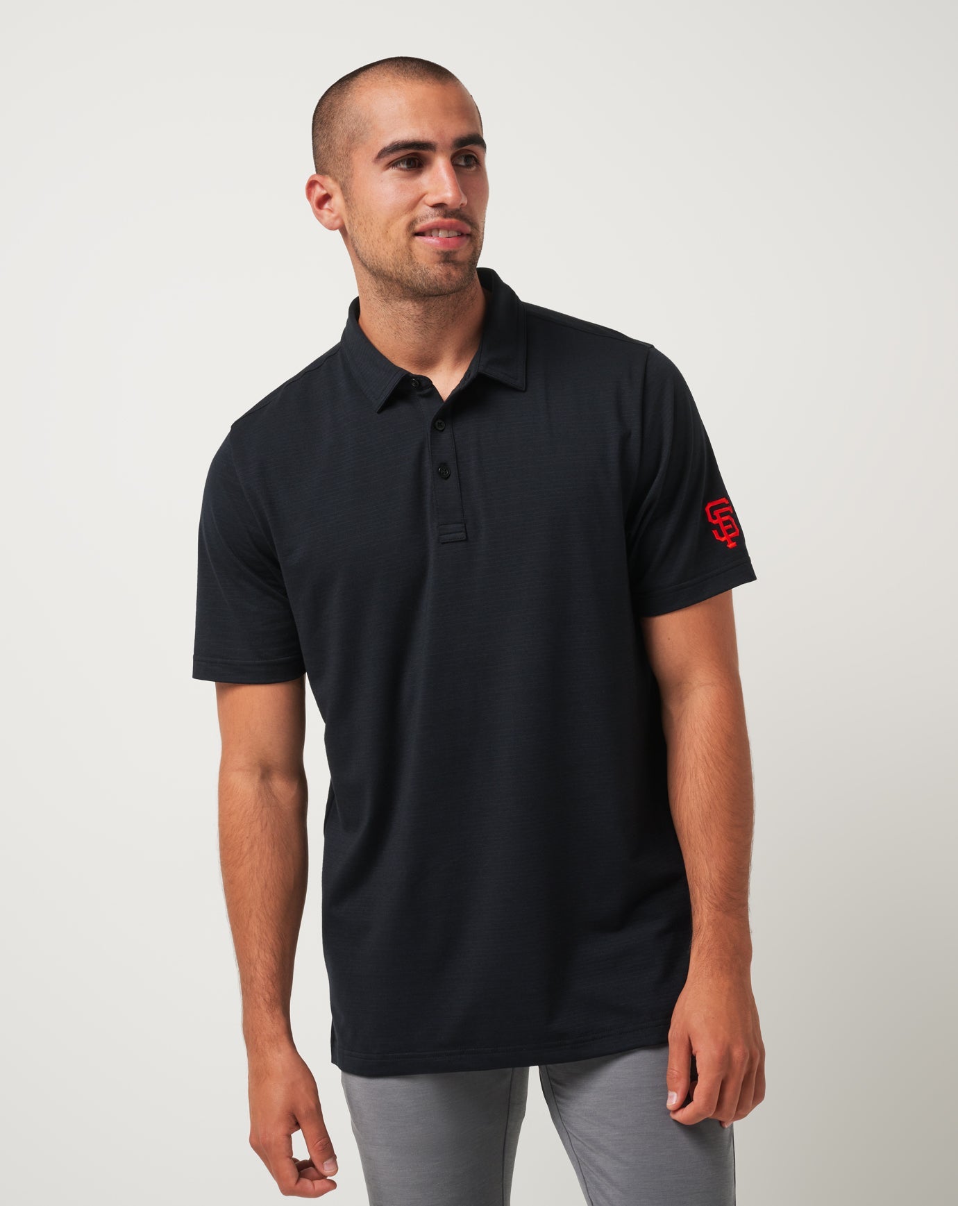 Travis Mathew San Francisco Giants The Heater Polo