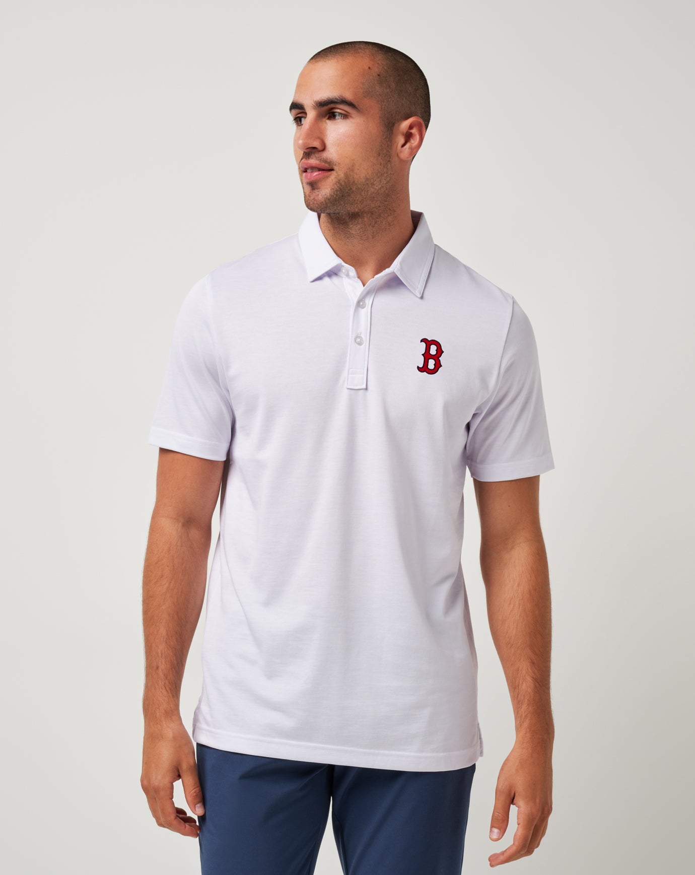 Travis Mathew Boston Red Sox The Zinna Polo