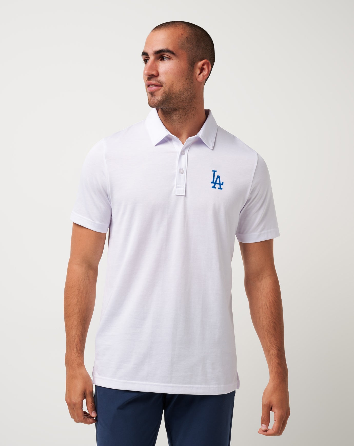 Travis Mathew Los Angeles Dodgers The Zinna Polo