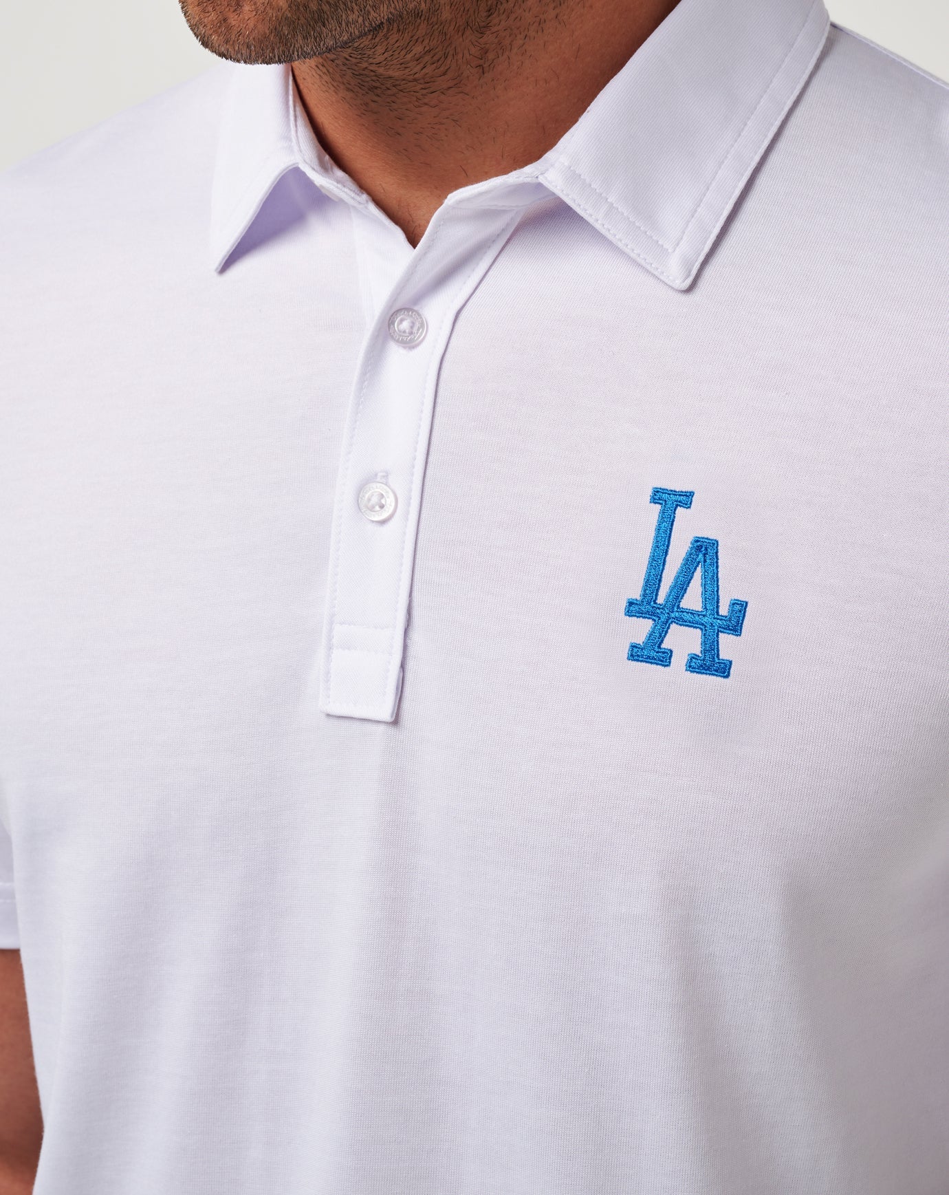 Travis Mathew Los Angeles Dodgers The Zinna Polo