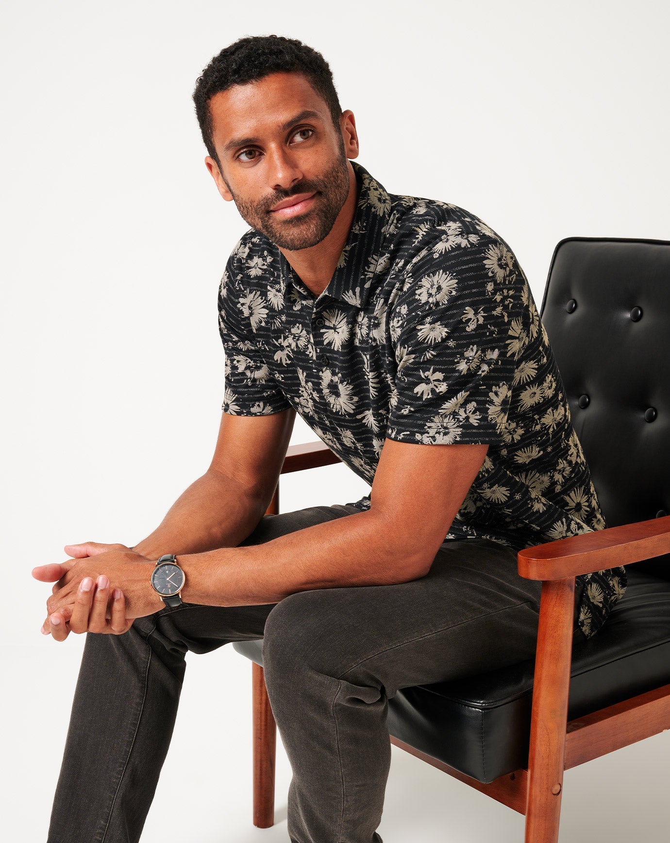 Travis Mathew Shaded Grove Polo