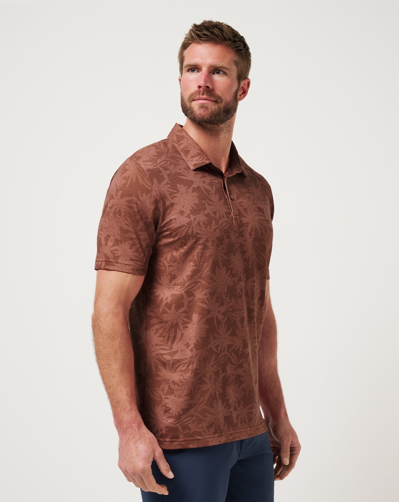 Travis Mathew Featherweight Ticket Polo