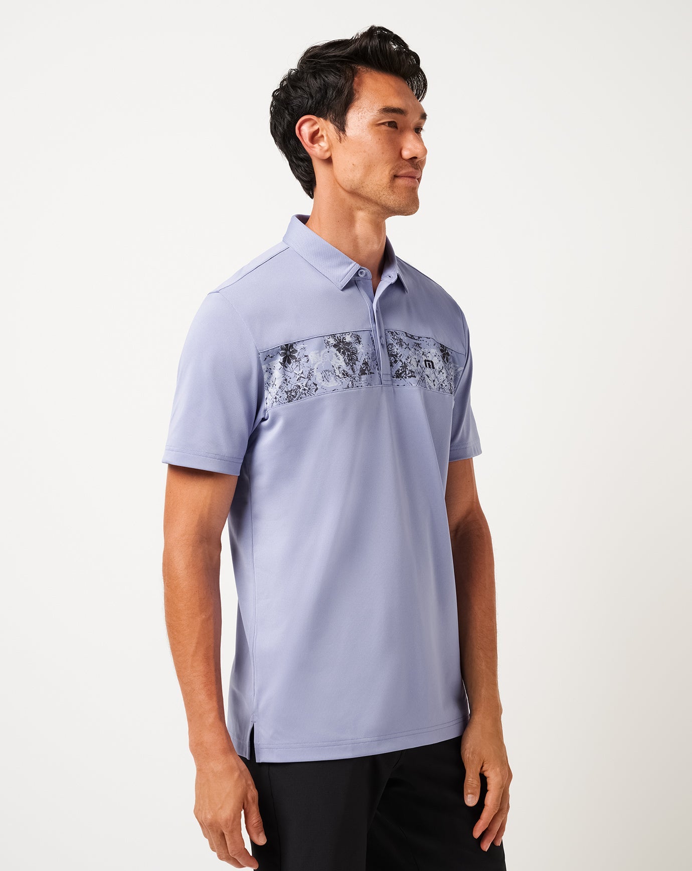 Travis Mathew Good Good Chest Stripe Polo