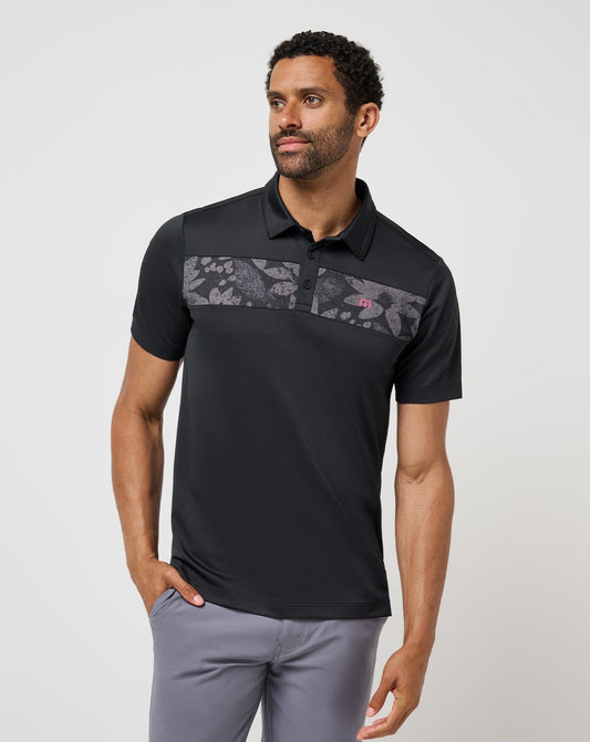 Travis Mathew Good Good Chest Stripe Polo