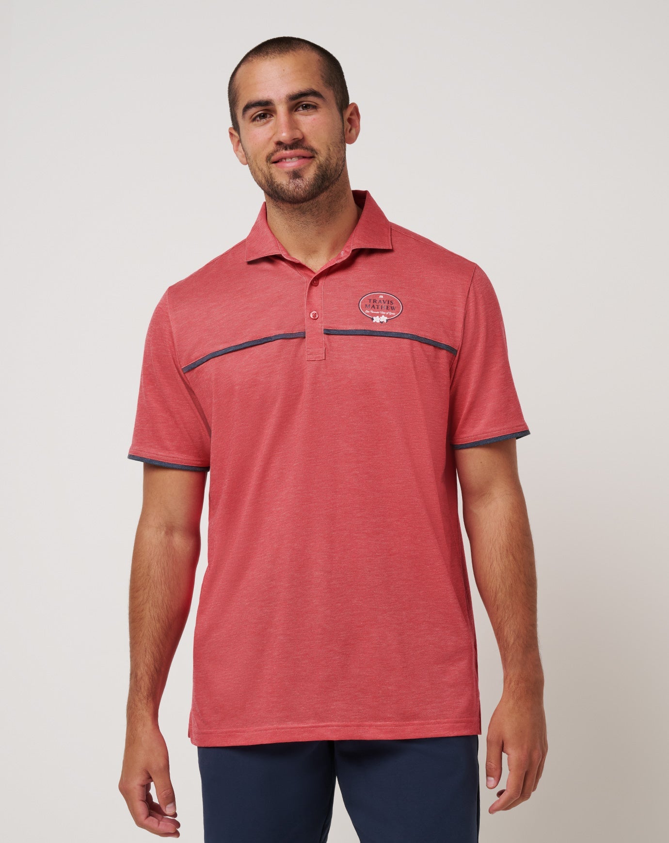 Travis Mathew Featherweight Our Favorite Time Of Year Polo