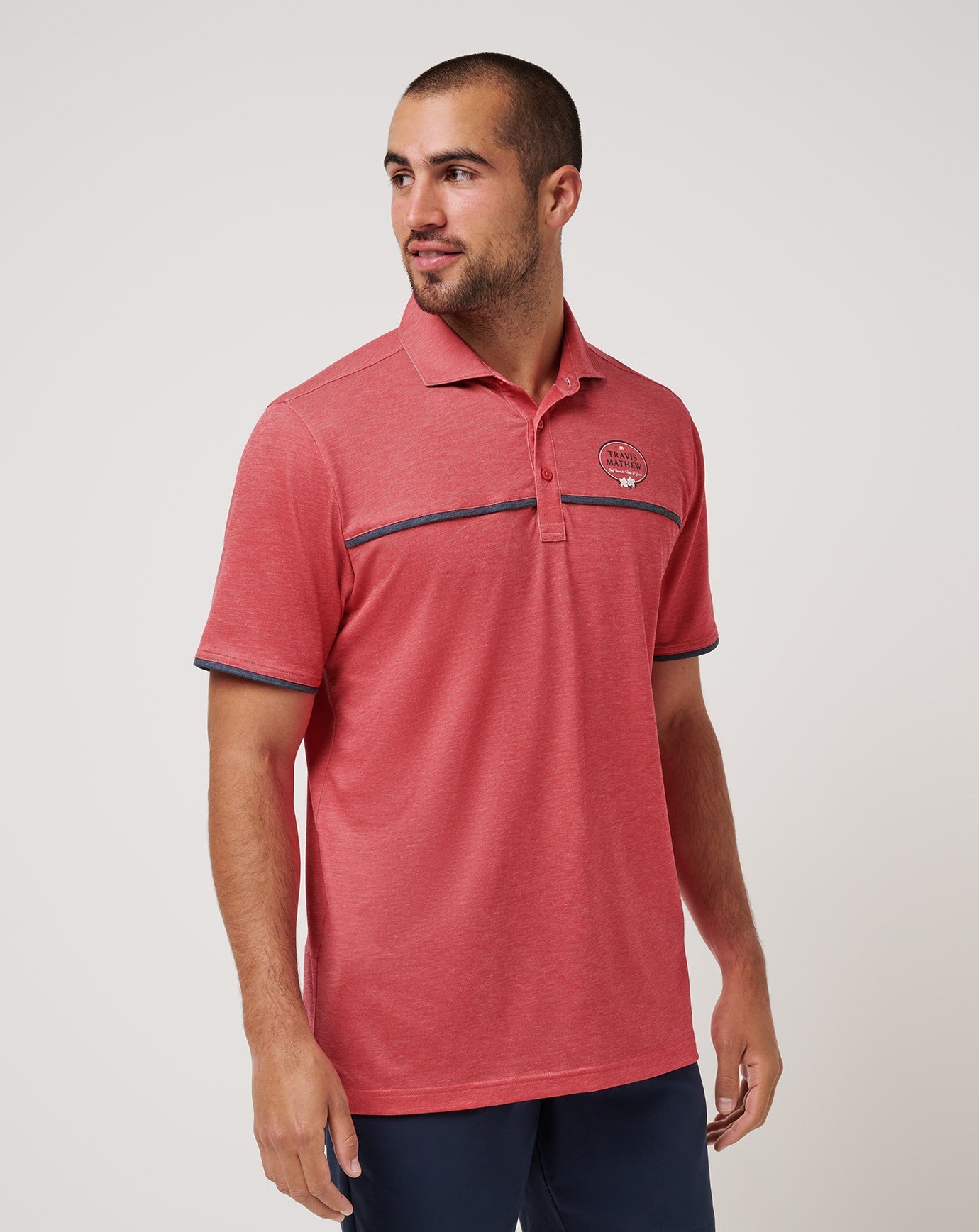 Travis Mathew Featherweight Our Favorite Time Of Year Polo