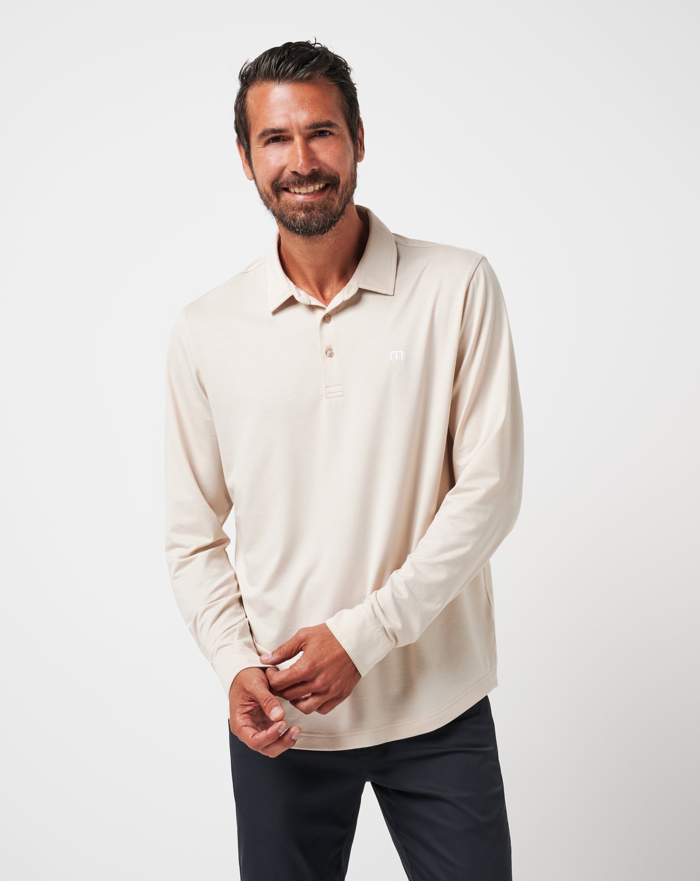 Travis Mathew Featherweight Long Sleeve Polo