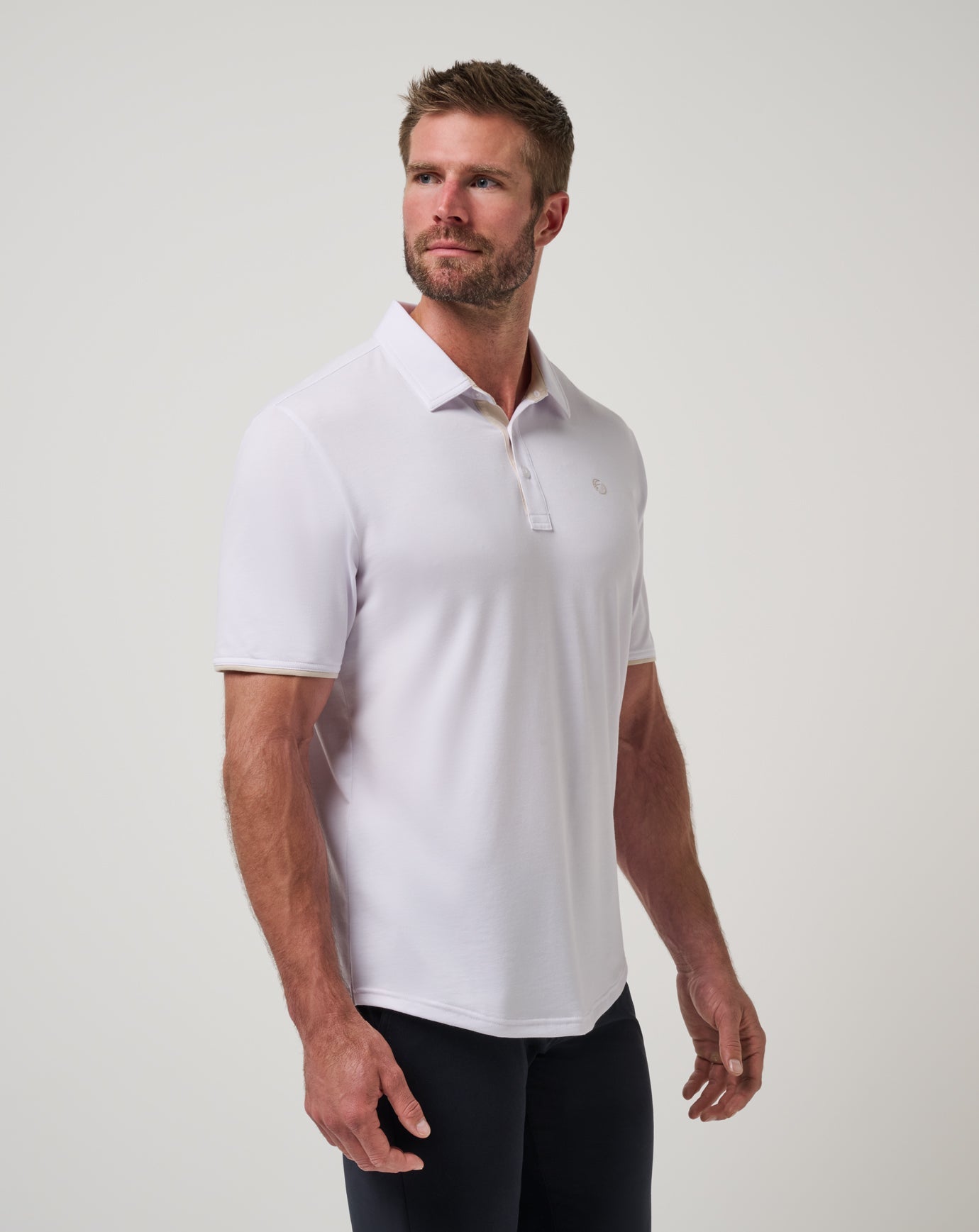 Travis Mathew Featherweight On The Grind Polo