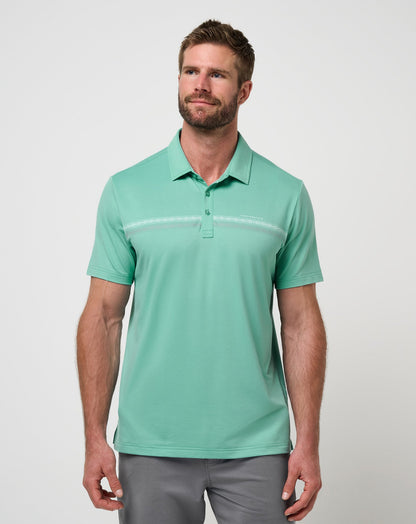 Travis Mathew Featherweight Chest Stripe Polo