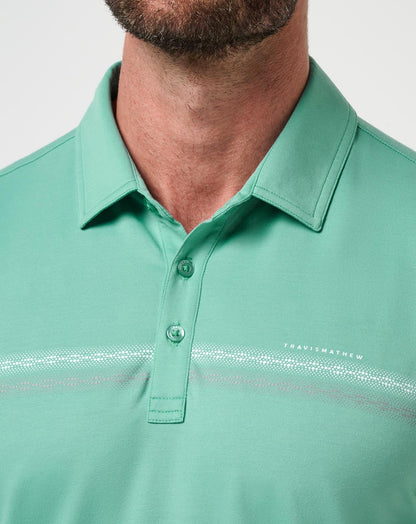 Travis Mathew Featherweight Chest Stripe Polo