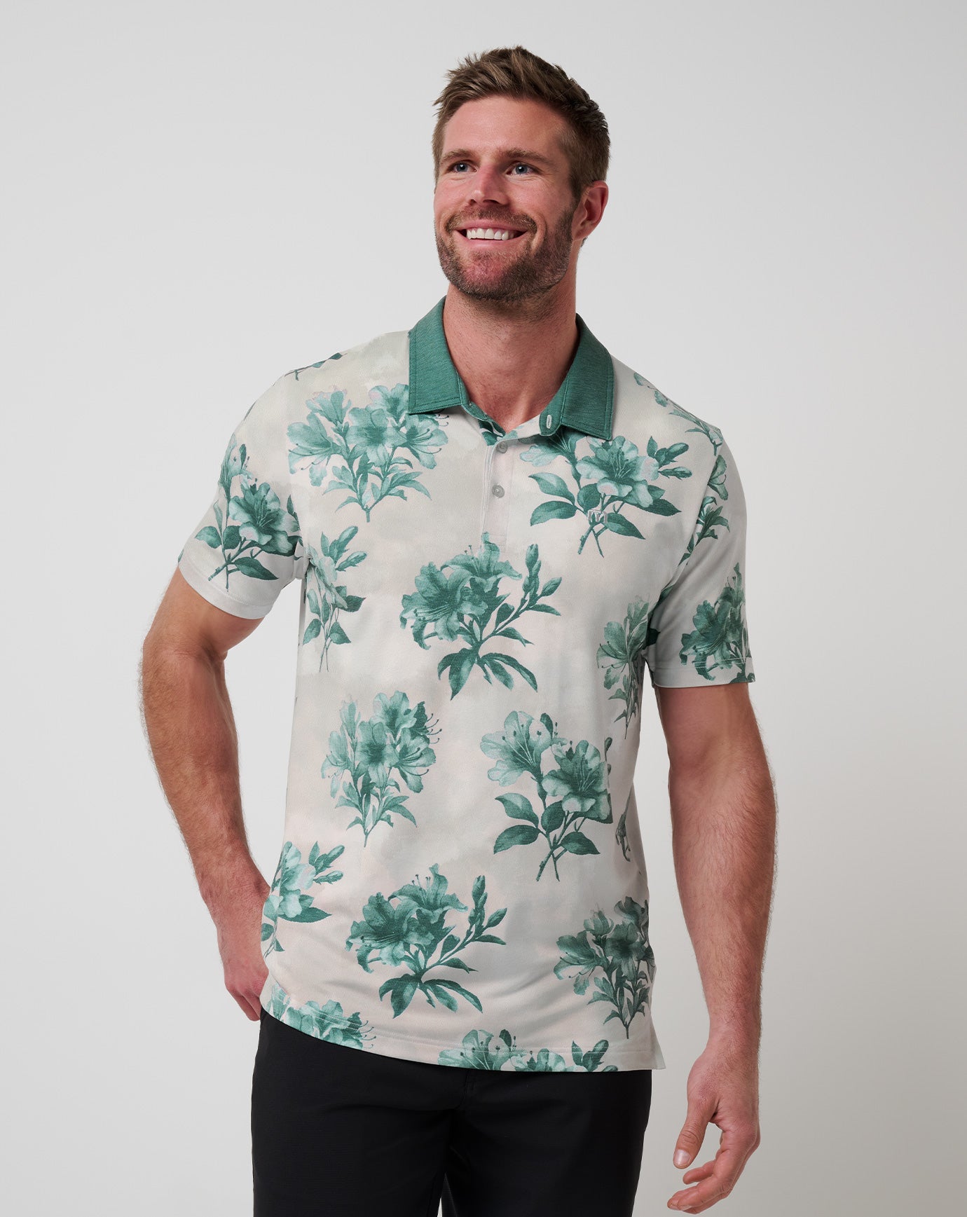 Travis Mathew Featherweight Magnolia Polo
