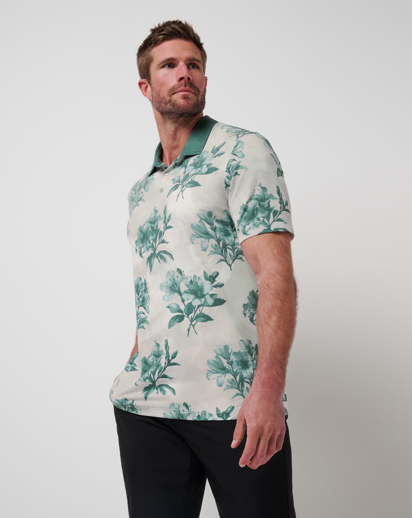 Travis Mathew Featherweight Magnolia Polo
