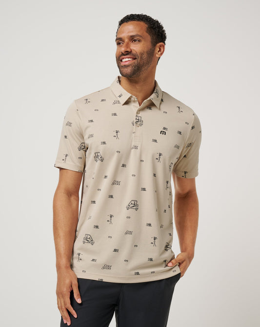 Travis Mathew Golf Sucks Polo