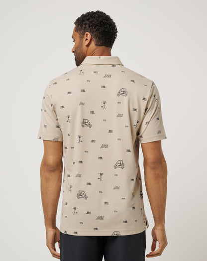Travis Mathew Golf Sucks Polo