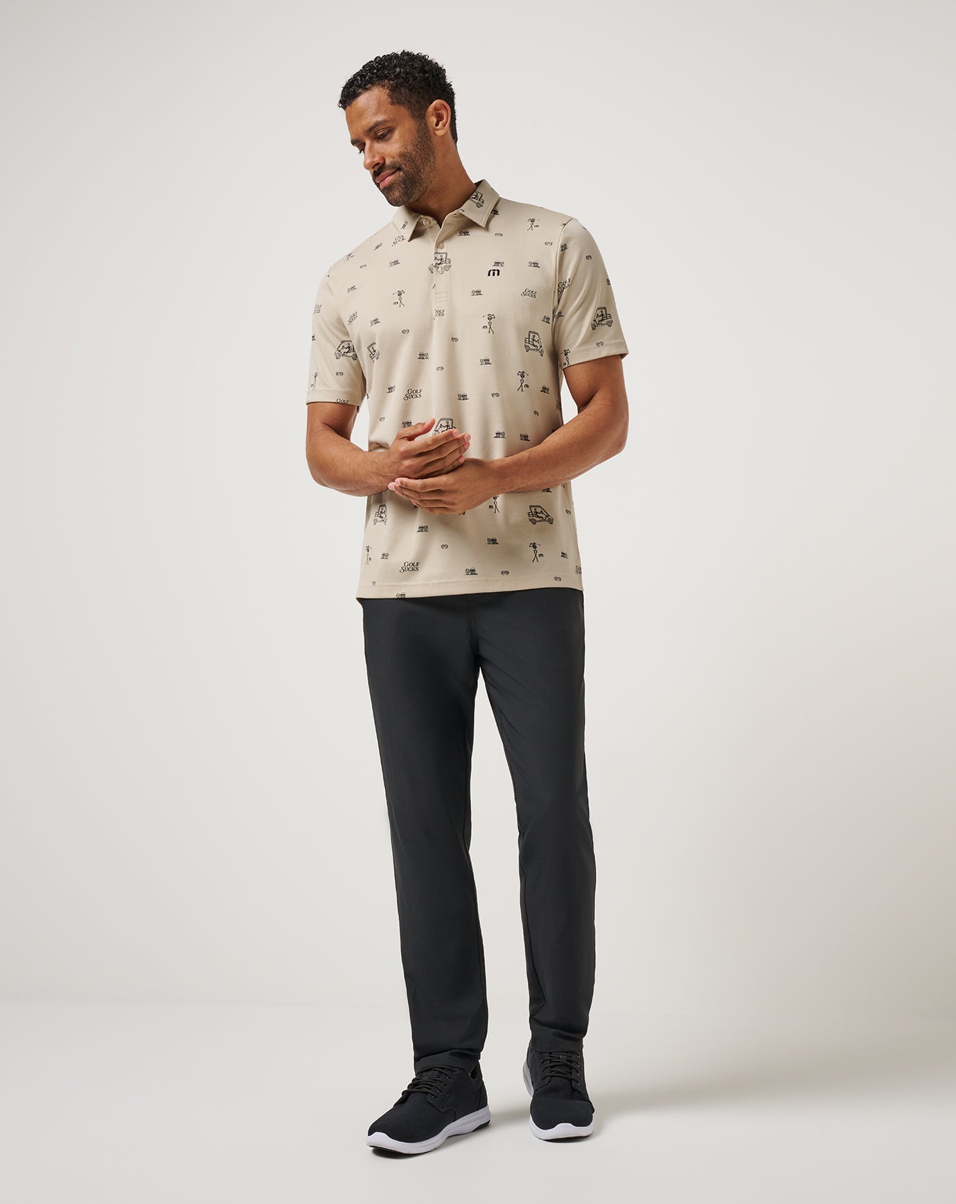 Travis Mathew Golf Sucks Polo