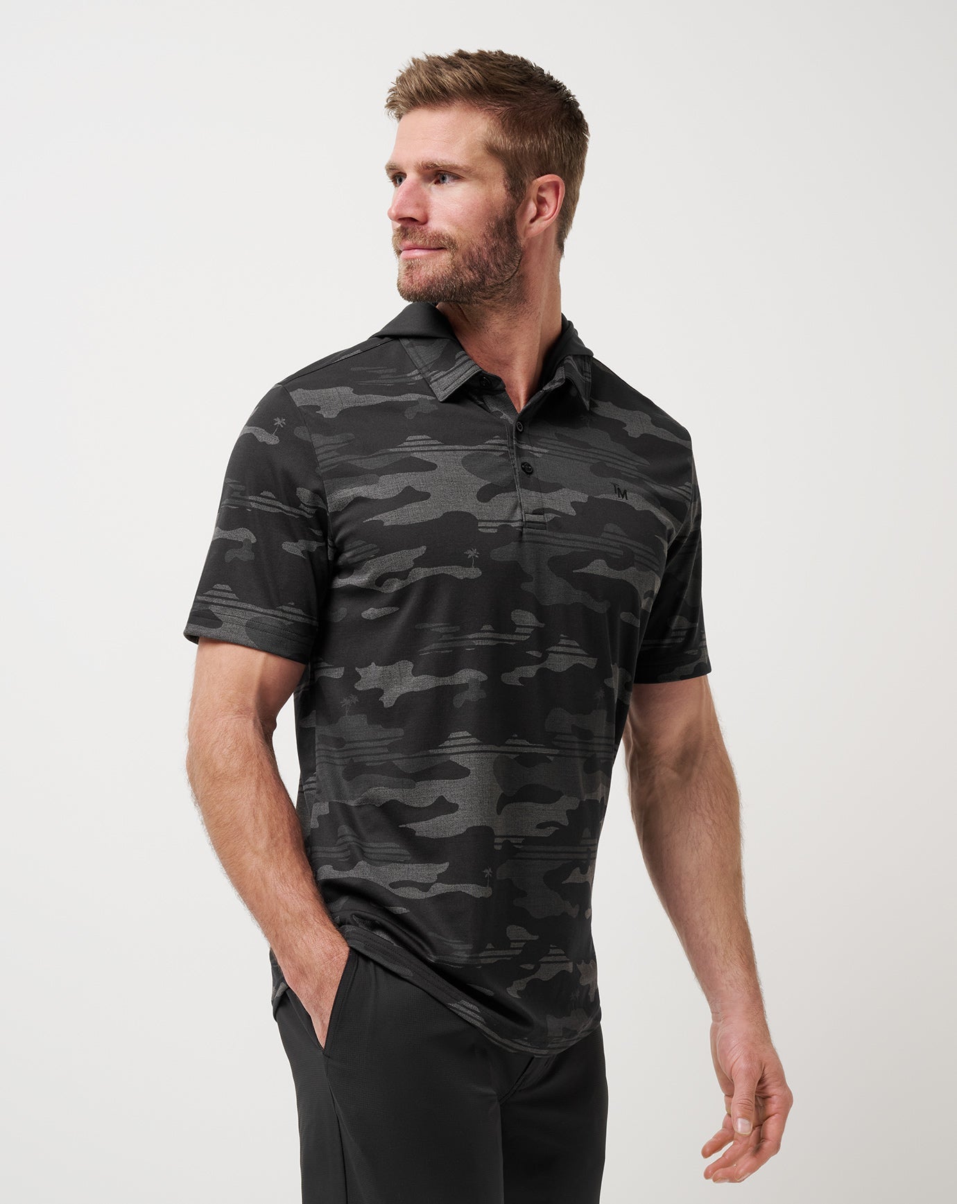 Travis Mathew Showdown Stealth Polo