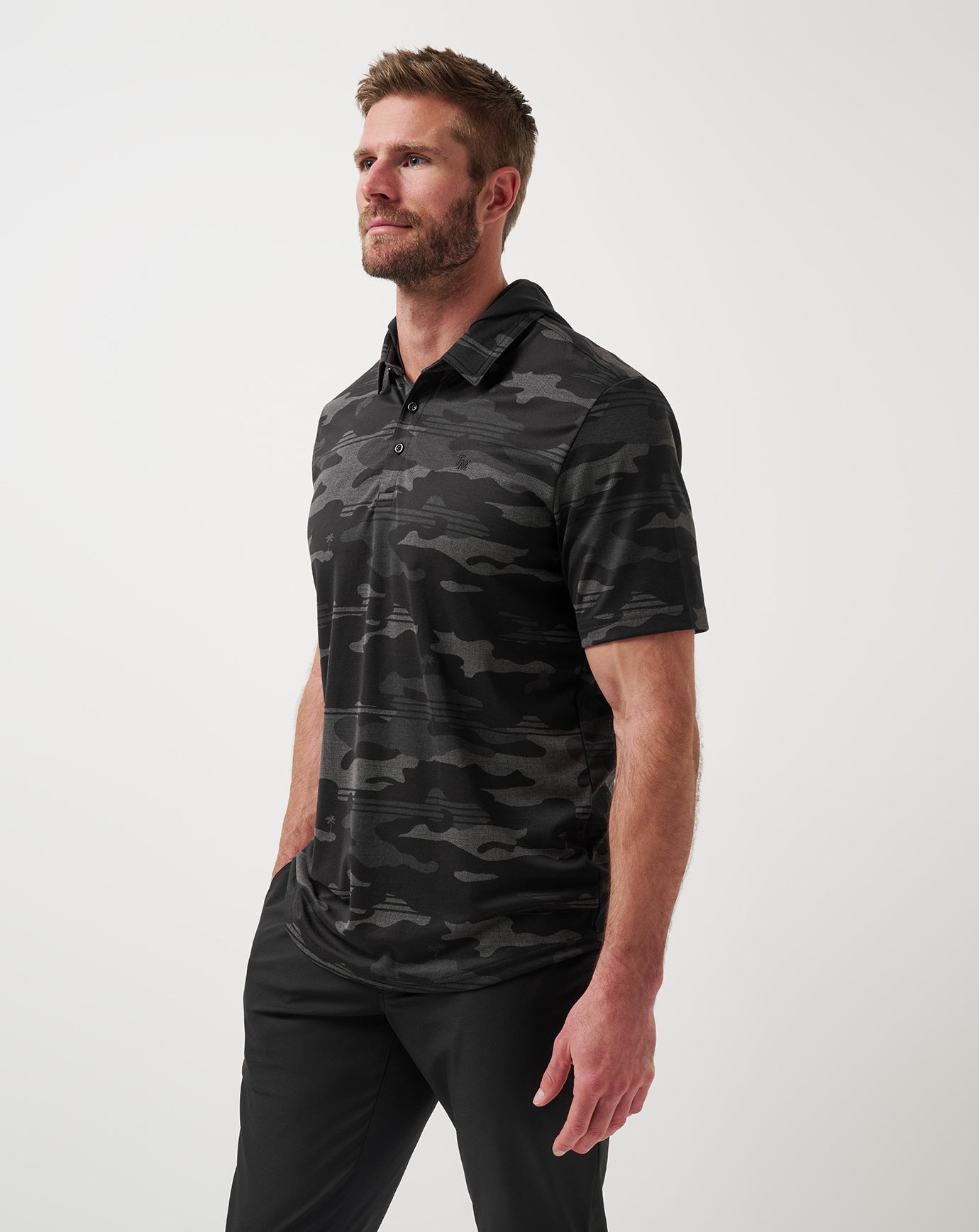 Travis Mathew Showdown Stealth Polo