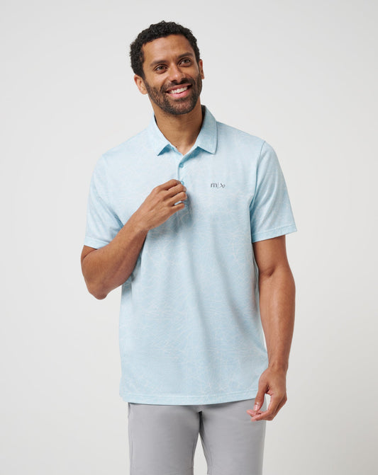 Travis Mathew Clean Ice Polo