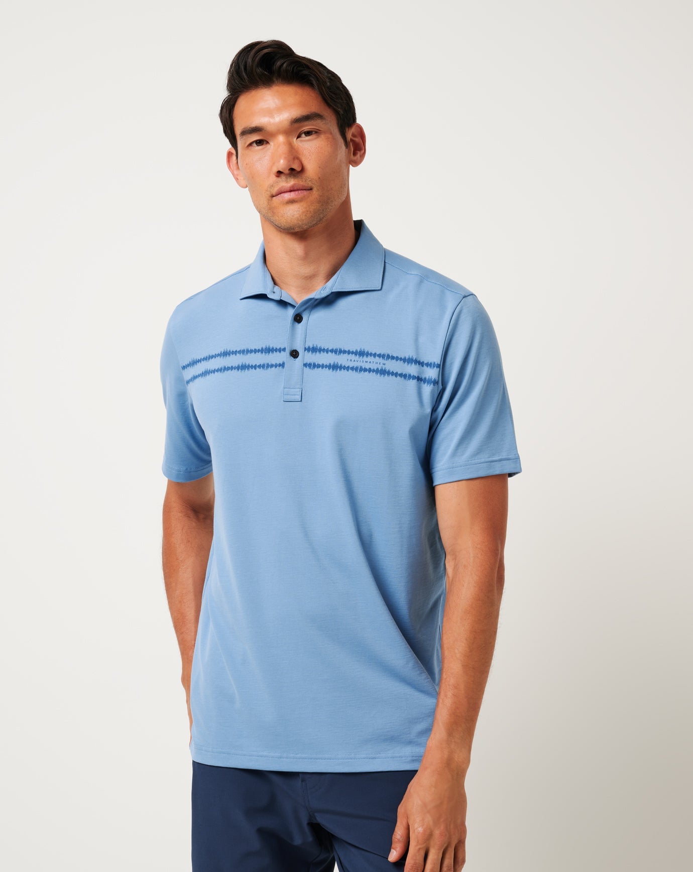 Travis Mathew Sunbeam Chest Stripe Polo
