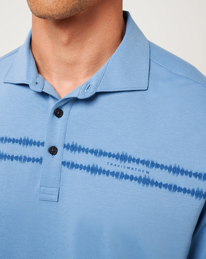 Travis Mathew Sunbeam Chest Stripe Polo