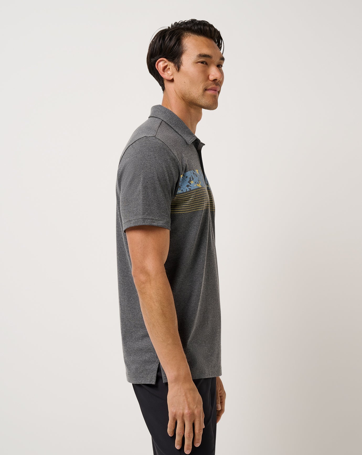 Travis Mathew Midnight Train Polo