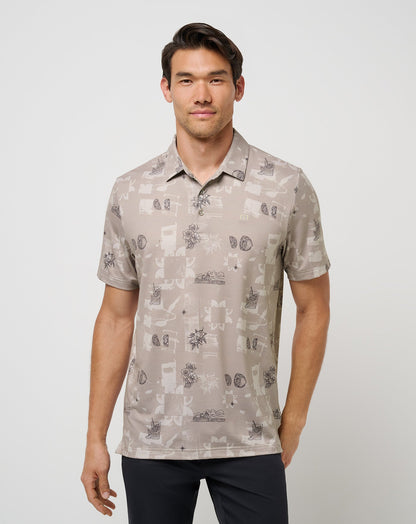Travis Mathew Featherweight Spritz Polo