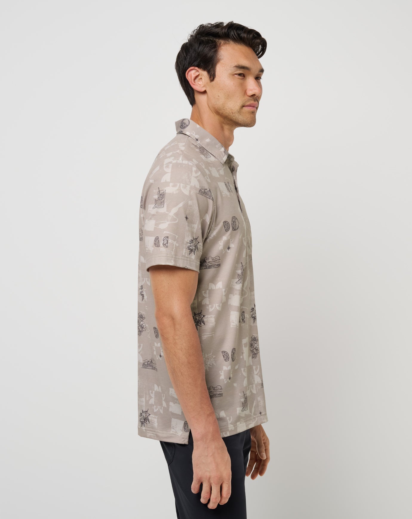 Travis Mathew Featherweight Spritz Polo