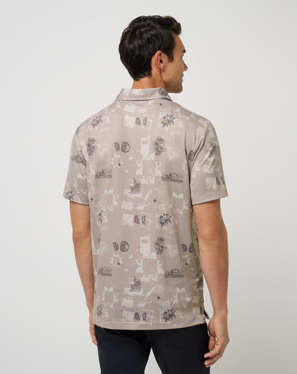Travis Mathew Featherweight Spritz Polo