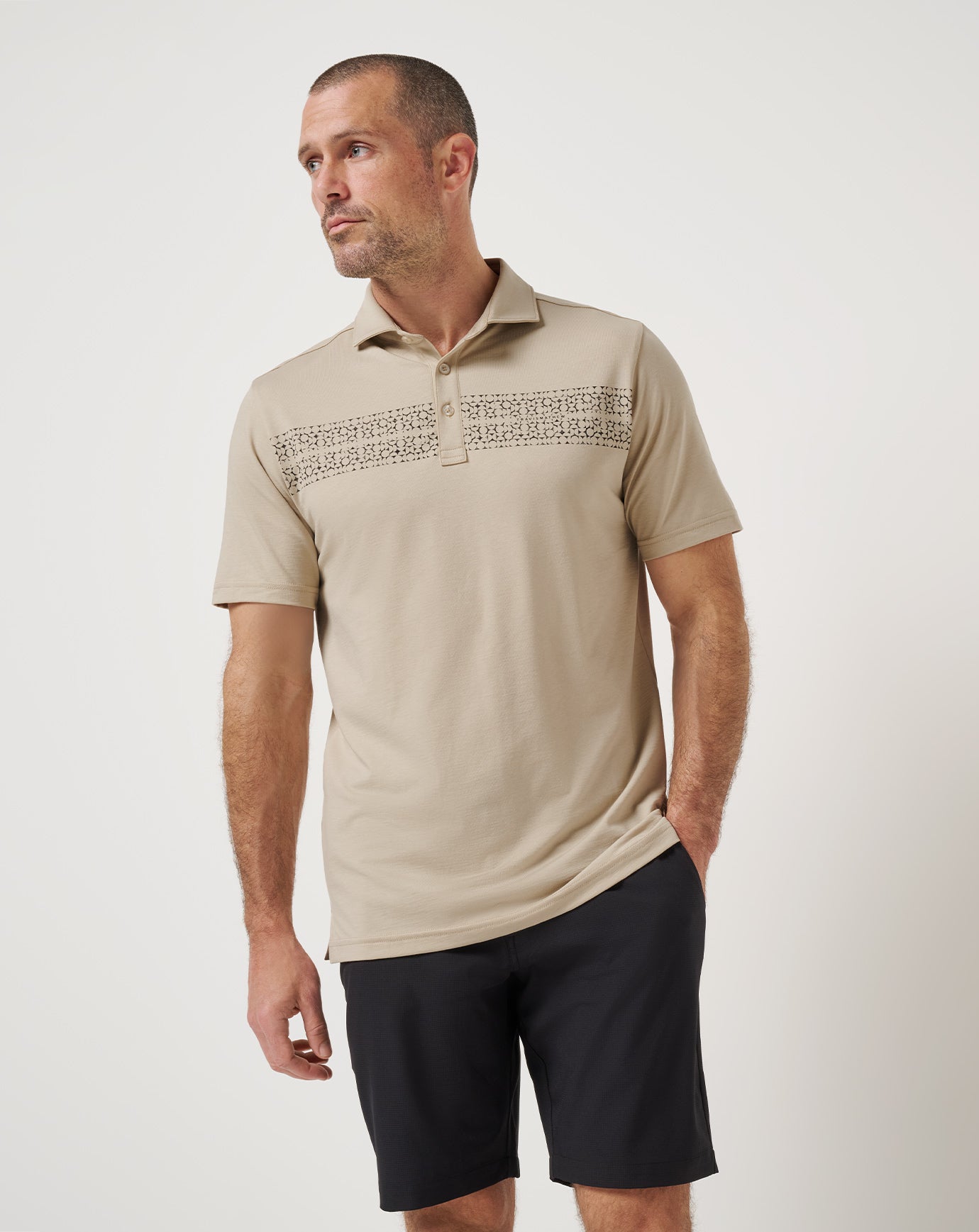 Travis Mathew Flower Market Polo