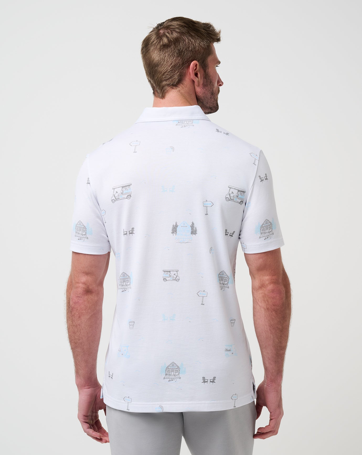 Travis Mathew Snow Chance Polo