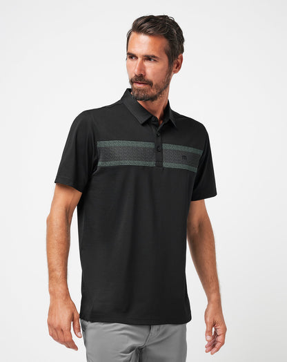 Travis Mathew Good Good Chest Stripe Polo