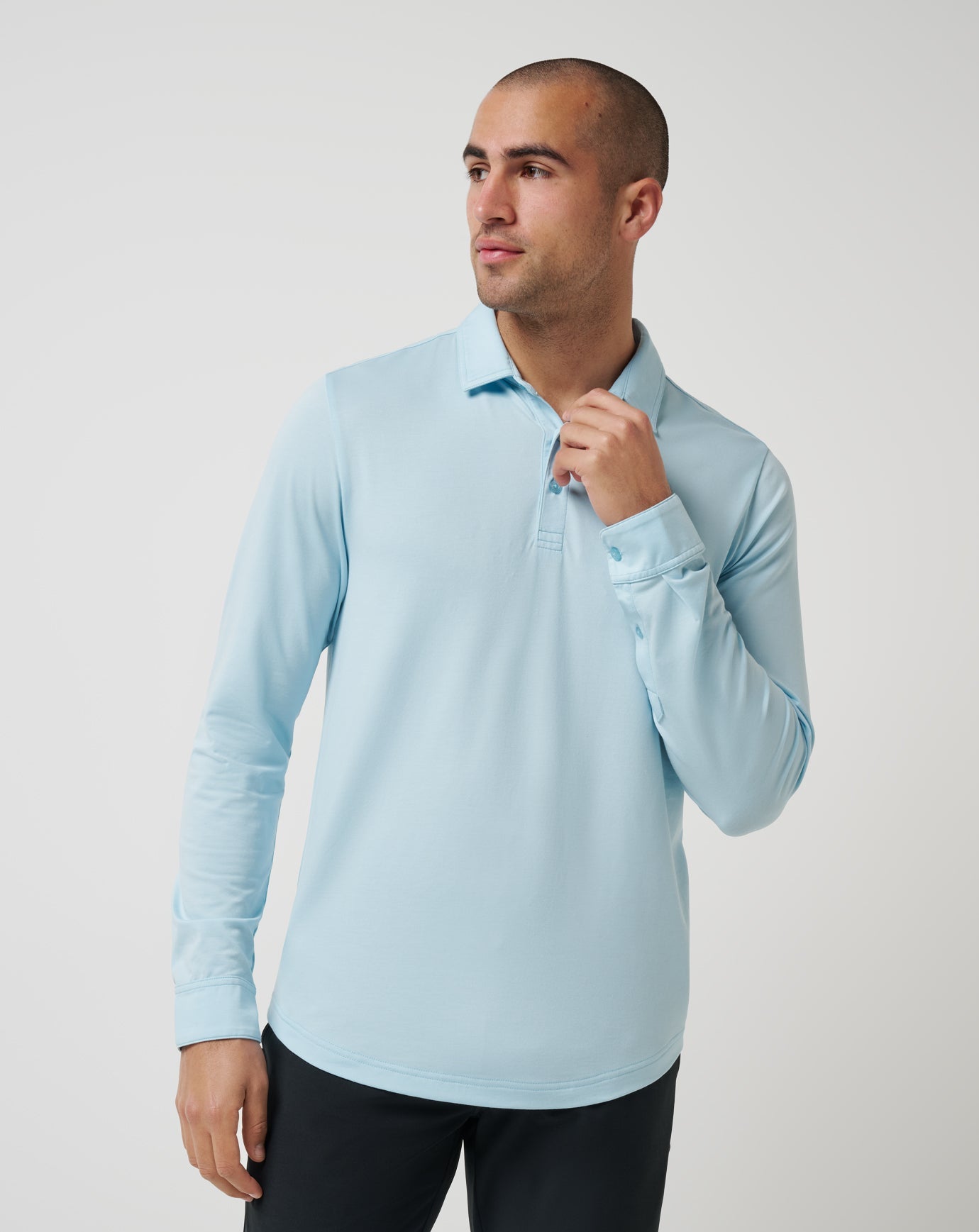 Travis Mathew Featherweight Long Sleeve Polo
