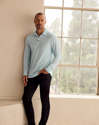 Travis Mathew Featherweight Long Sleeve Polo