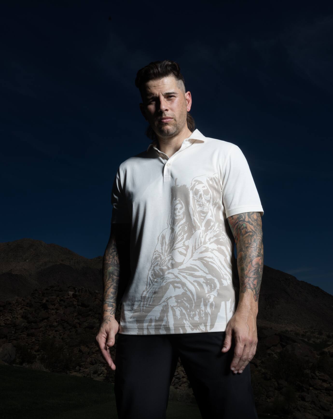 Travis Mathew Drumbeat Polo