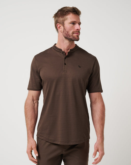 Travis Mathew Winning Record Henley Polo
