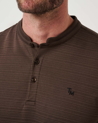 Travis Mathew Winning Record Henley Polo