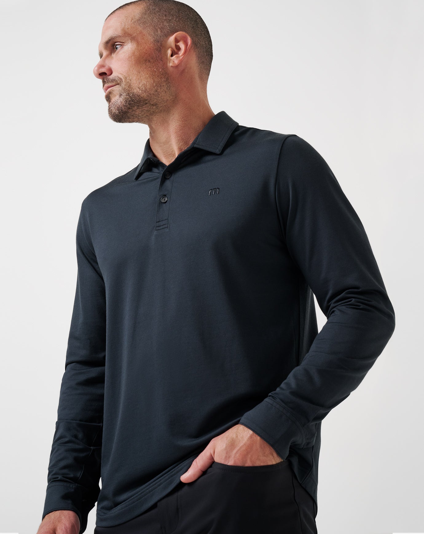 Travis Mathew Featherweight Long Sleeve Polo
