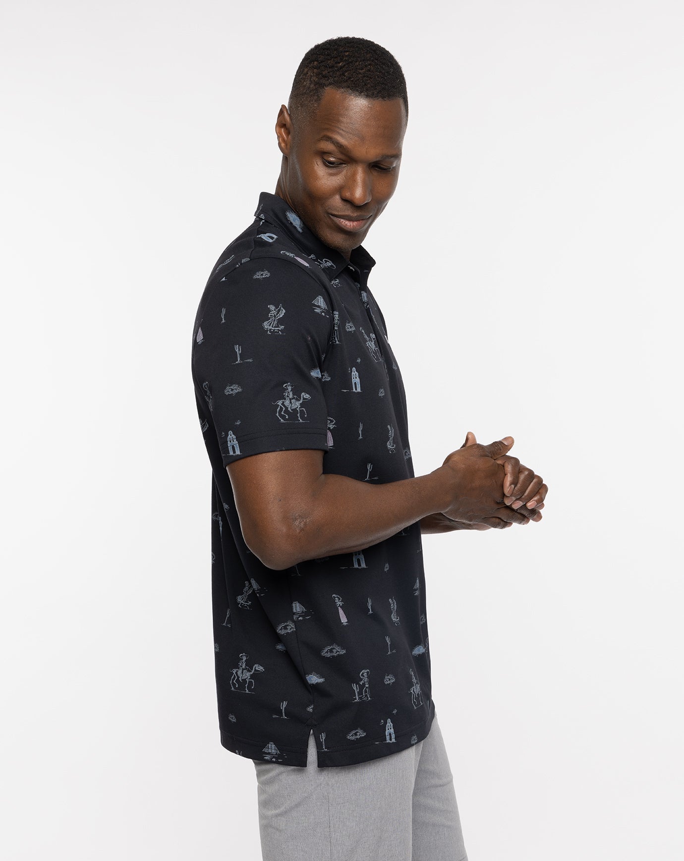 Travis Mathew Acai Palm Polo