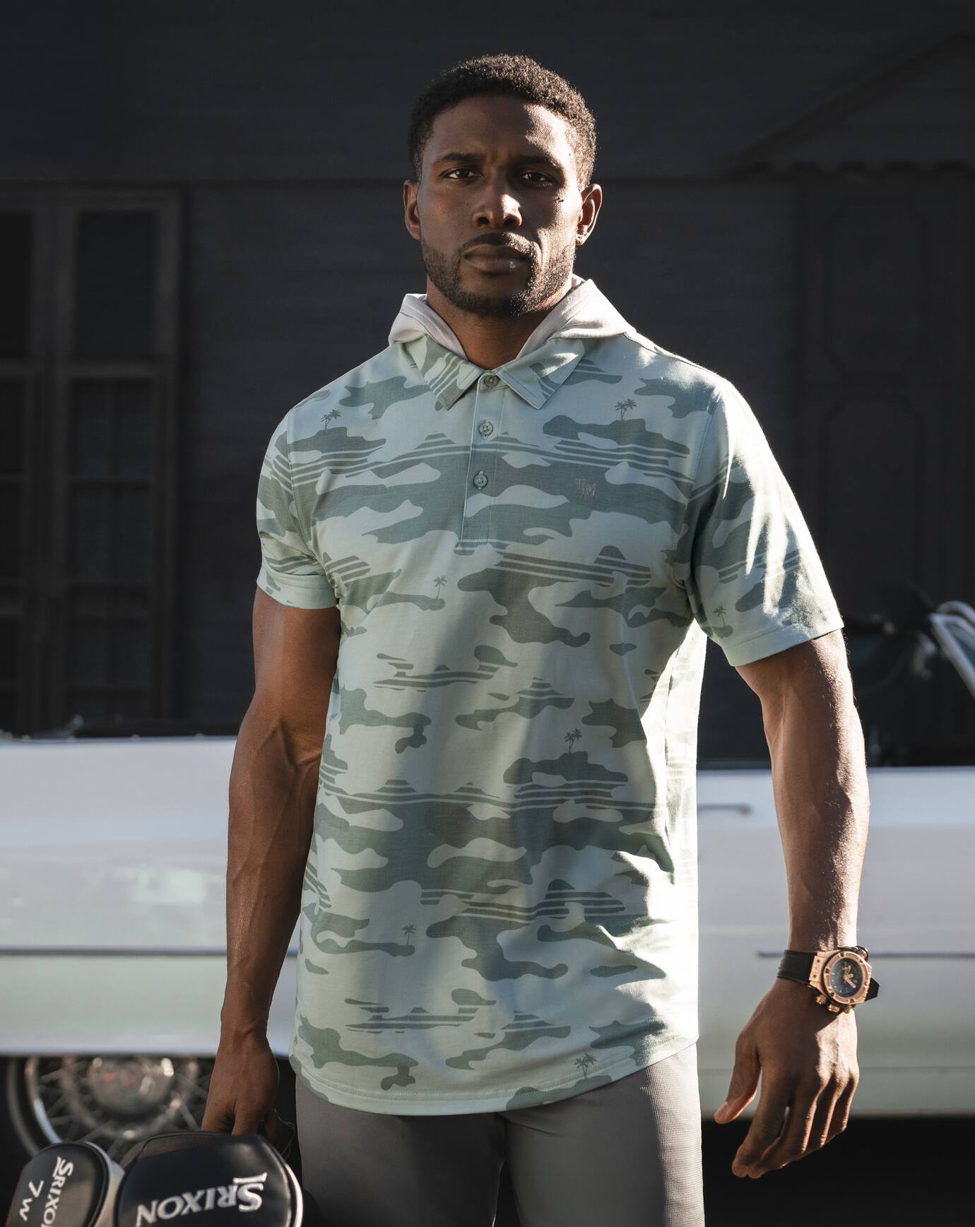 Travis Mathew Featherweight Stealth Polo