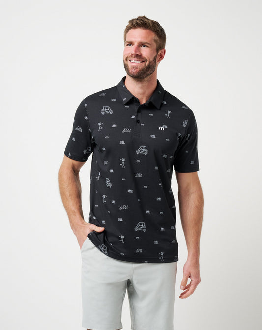 Travis Mathew Golf Sucks Polo