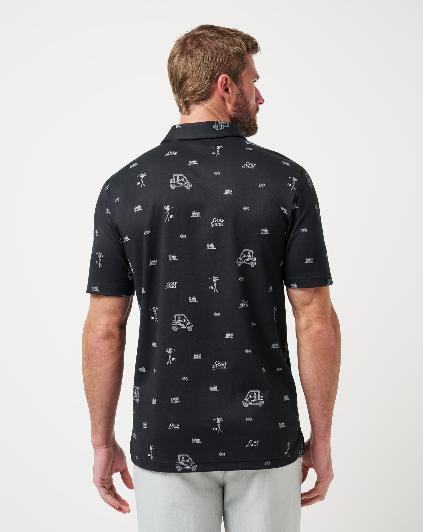 Travis Mathew Golf Sucks Polo