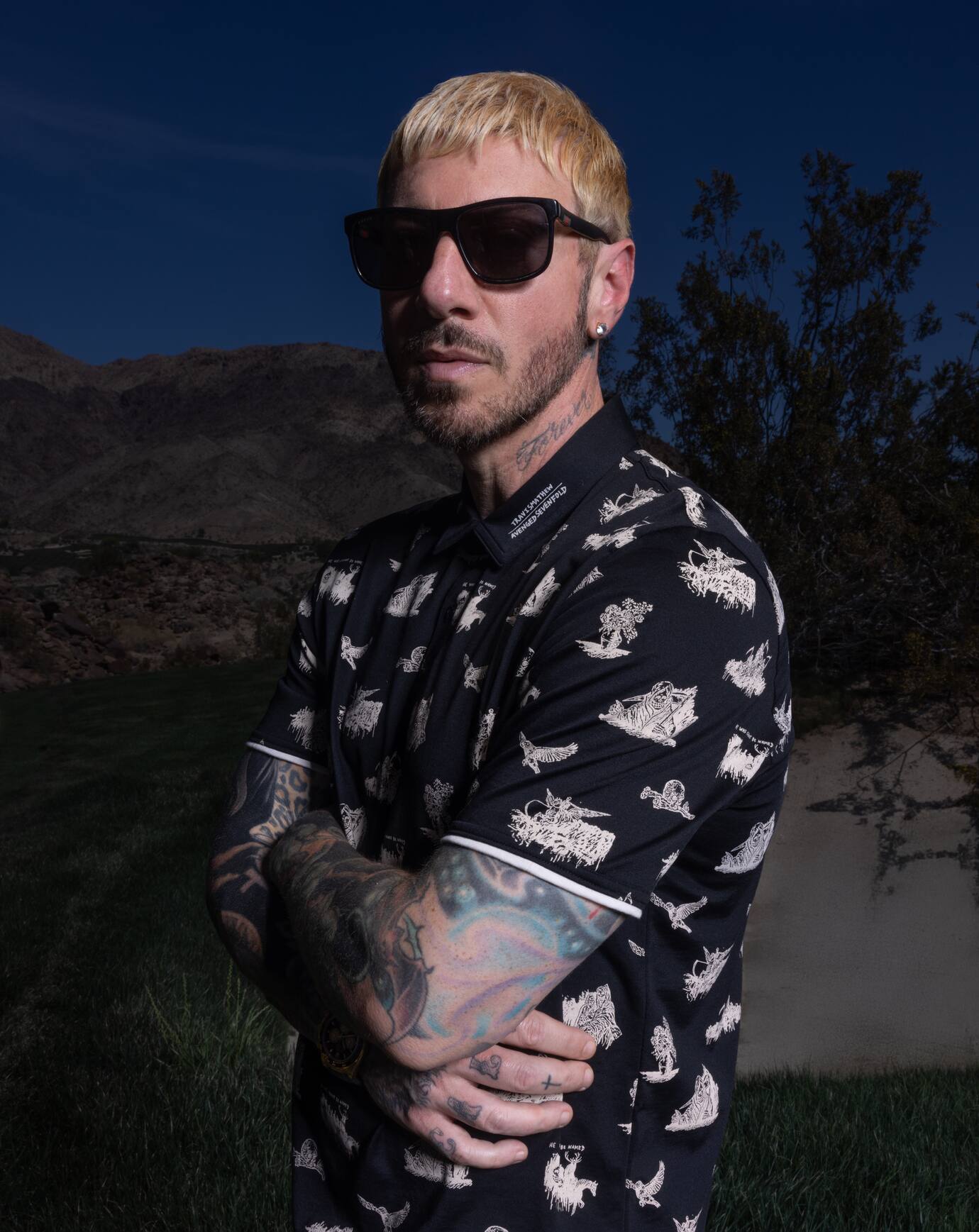 Travis Mathew City Of Evil Polo