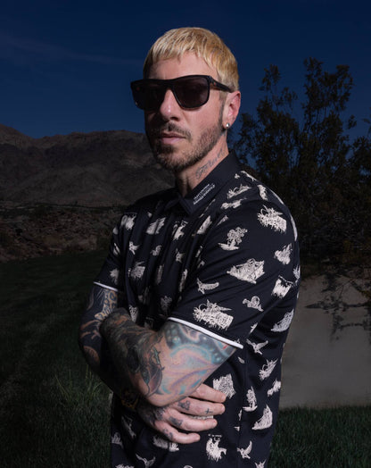 Travis Mathew City Of Evil Polo
