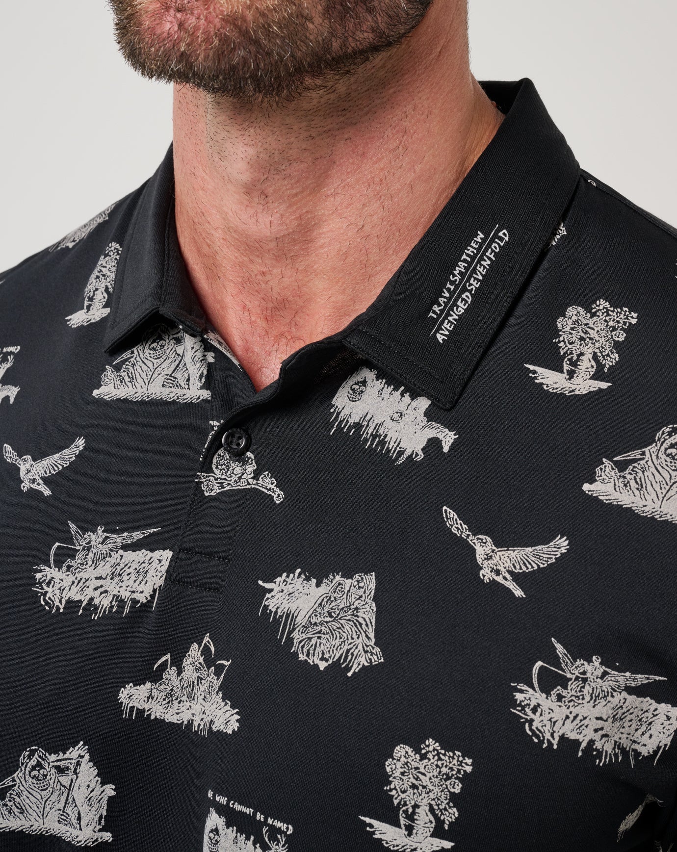 Travis Mathew City Of Evil Polo