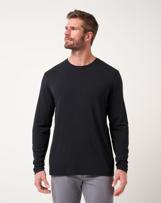 Travis Mathew Cloud Crew Long Sleeve Tee