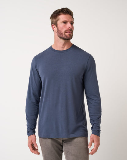 Travis Mathew Cloud Crew Long Sleeve Tee