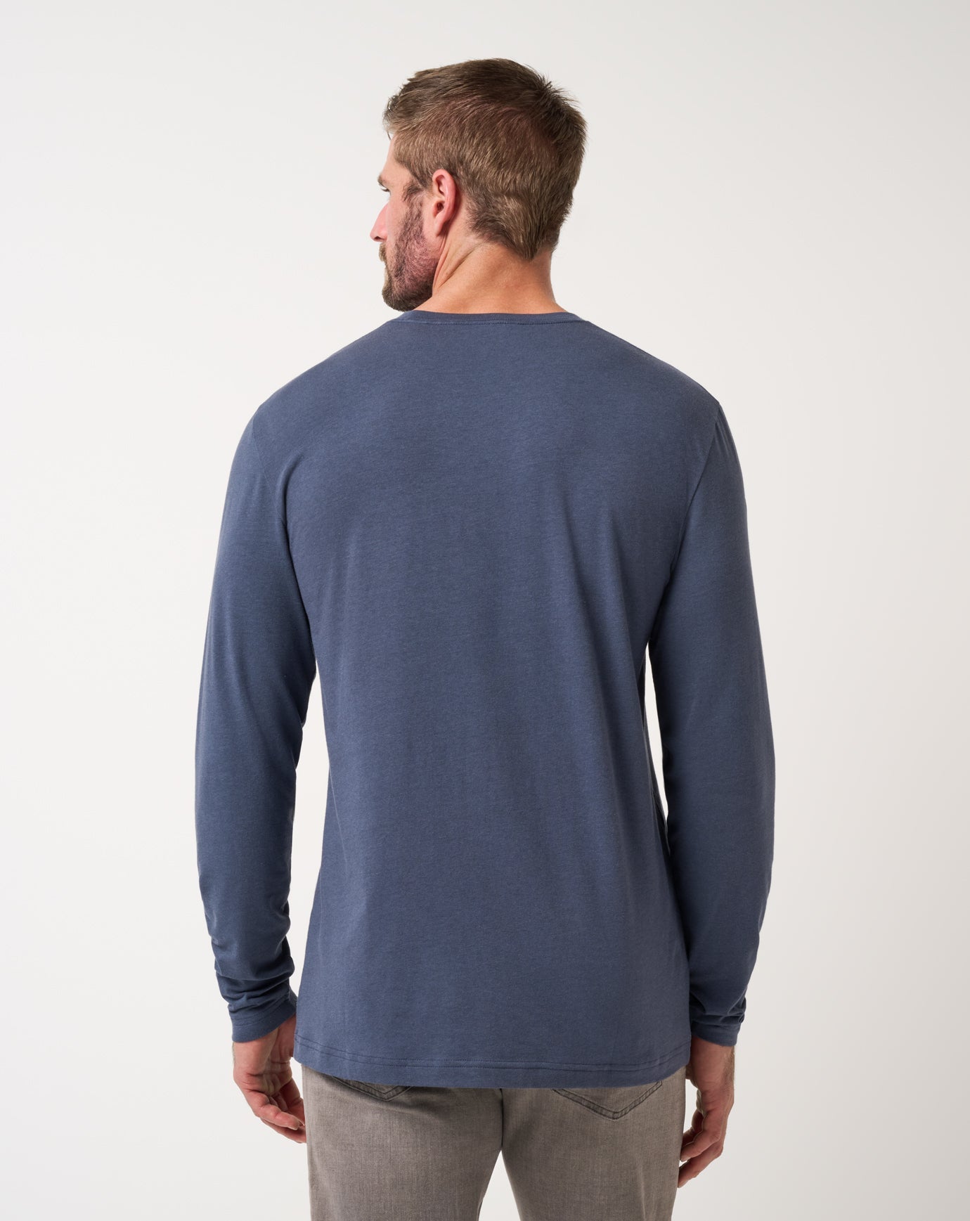 Travis Mathew Cloud Crew Long Sleeve Tee