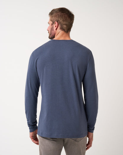 Travis Mathew Cloud Crew Long Sleeve Tee