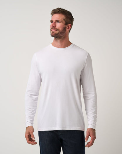 Travis Mathew Cloud Crew Long Sleeve Tee
